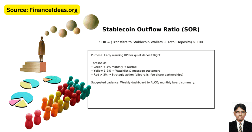 Stablecoin Outflow Ratio (SOR) Formula