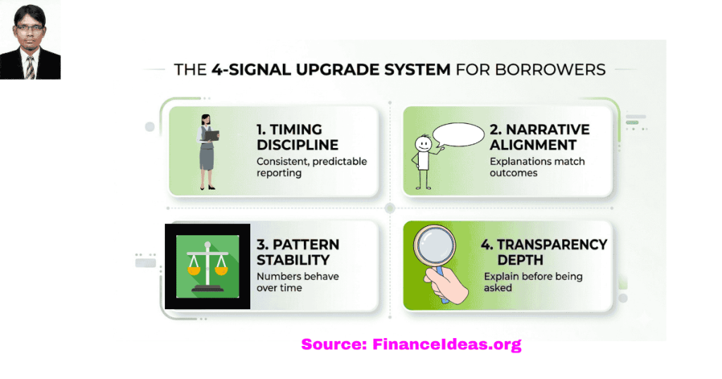 What are the 4 signals that help founders to be high‑trust