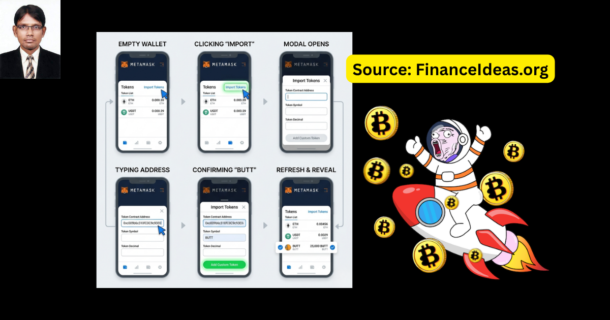 How to add $BUTT to MetaMask and check your balance