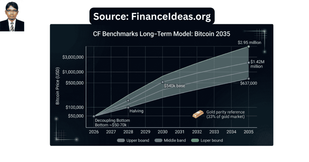 Long‑Term View $1.42M by 2035 (CF Benchmarks Model)